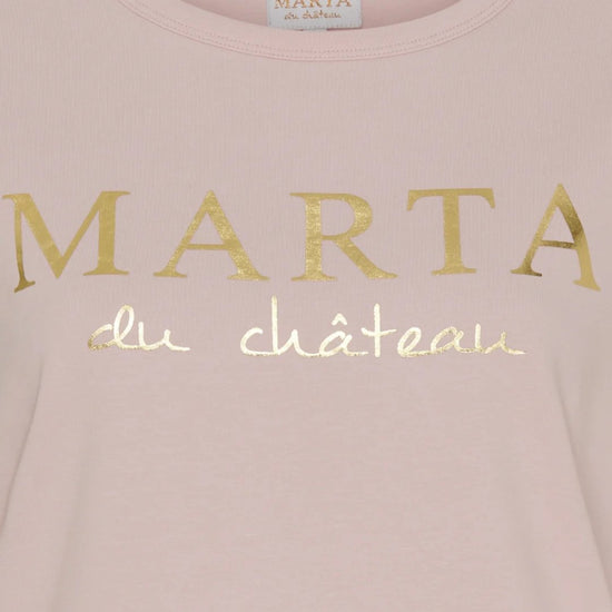 T - shirt Marta Old Rose - VIAMAJA.DK