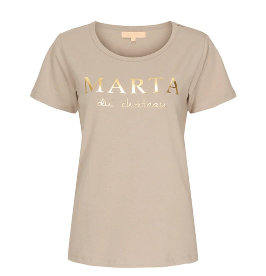 T - shirt Marta Sand - VIAMAJA.DK