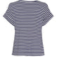 T - Shirt Navy strib - VIAMAJA.DK