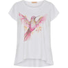 T-skjorte pink bird