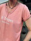 T - shirt ST. TROPEZ dusty coral - VIAMAJA.DK