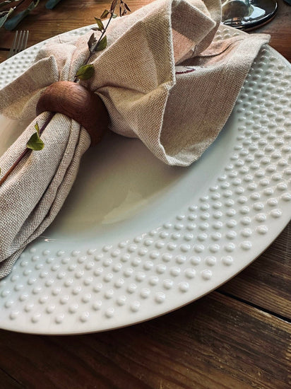 Tallerken 28 cm – White Melamin - VIAMAJA.DK