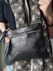 Veske Black shine leather