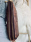 Taske / clutch - RIMA - Lækker Brandy skind - VIAMAJA.DK