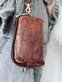 Taske / clutch - RIMA - Lækker Brandy skind - VIAMAJA.DK