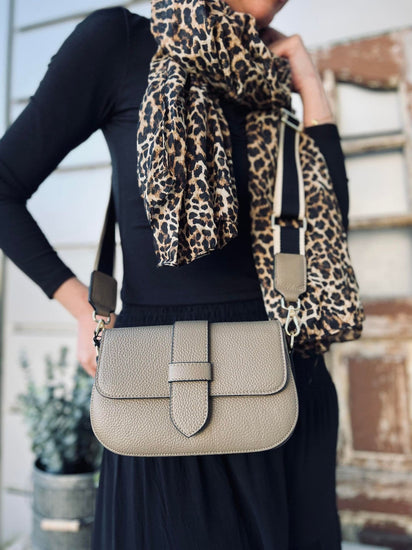 Taske - Dark taupe - VIAMAJA.DK