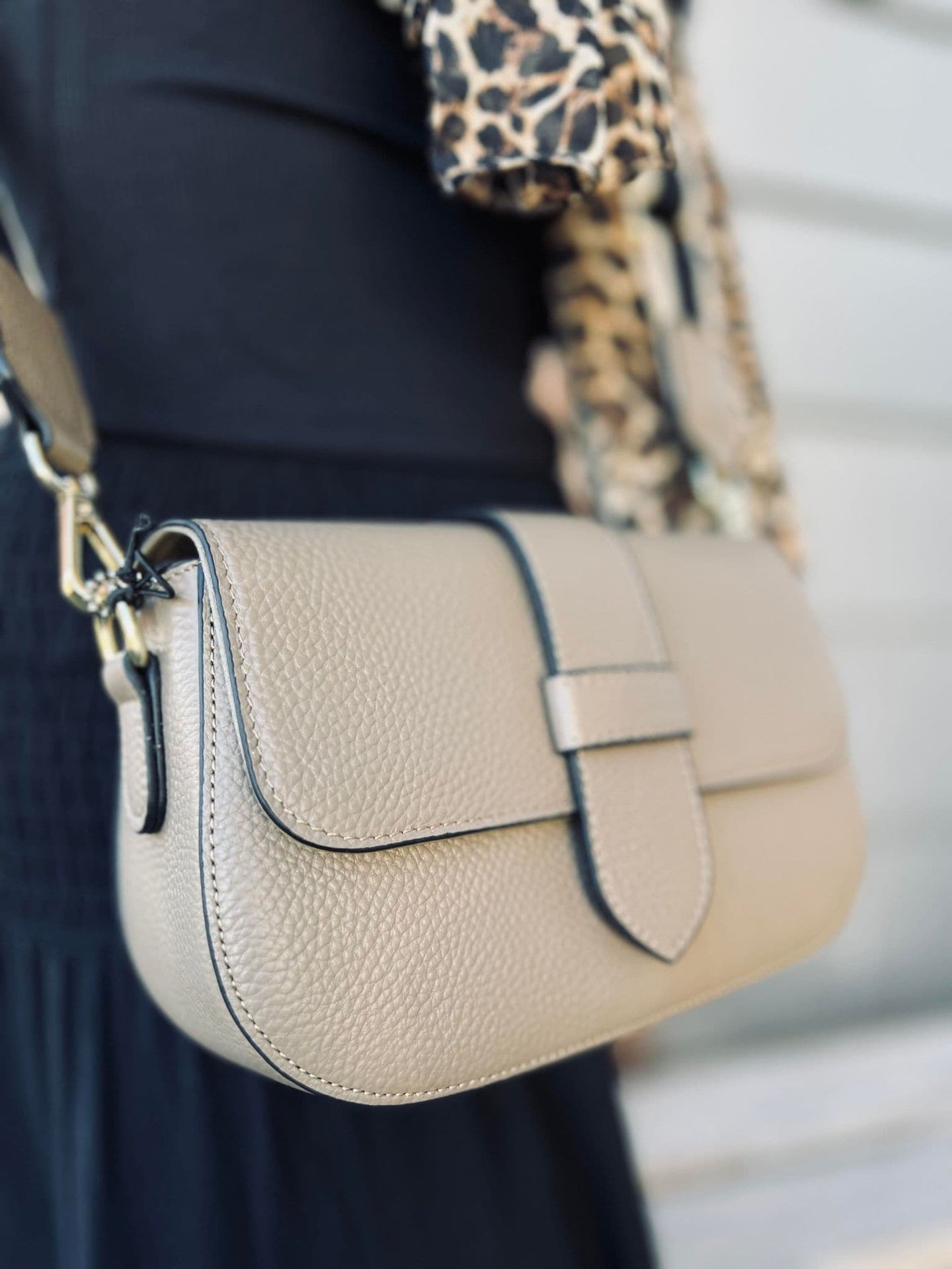 Taske - Dark taupe - VIAMAJA.DK