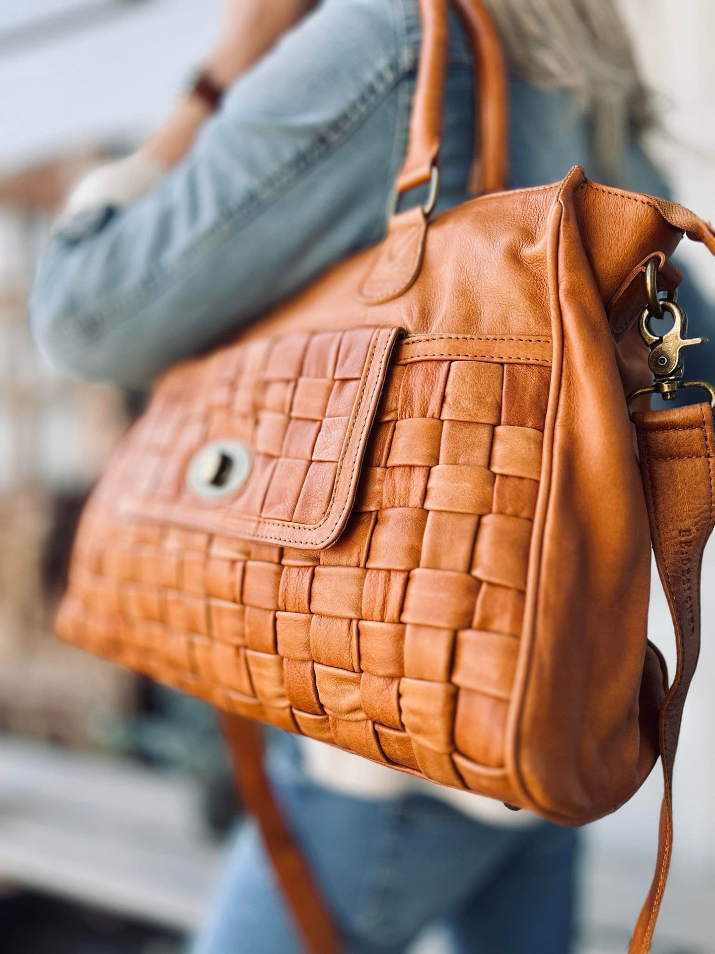 Taske KATIE cognac - VIAMAJA.DK