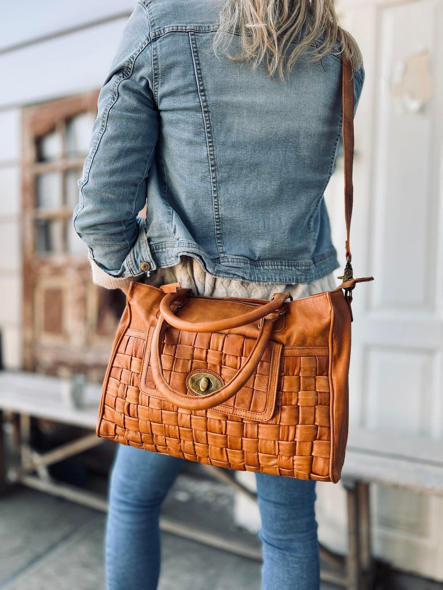 Taske KATIE cognac - VIAMAJA.DK