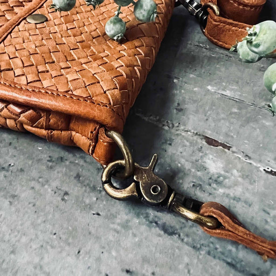 Taske – Lesley Cognac - VIAMAJA.DK