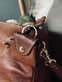 Taske Medium Walnut / Gold - VIAMAJA.DK