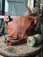 Taske Medium Walnut / Gold - VIAMAJA.DK