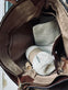 Taske Medium Walnut / Gold - VIAMAJA.DK