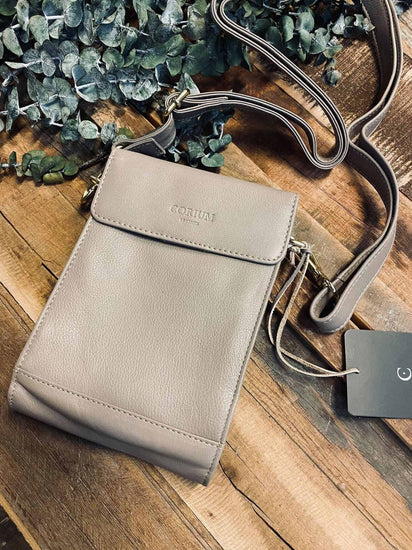 Taske MILLE crossbody – Taube skind - VIAMAJA.DK