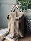 Taske Nature Kanvas - Brown - VIAMAJA.DK