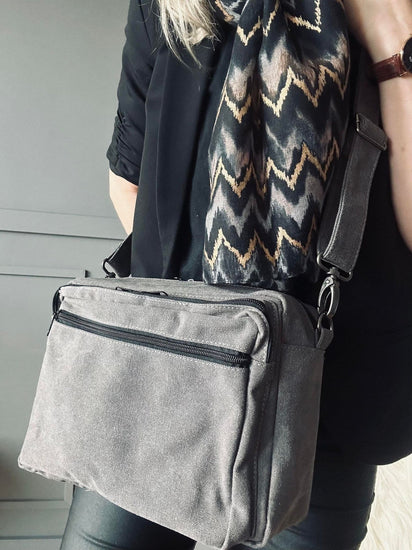 Taske Nature Kanvas - Koks - VIAMAJA.DK