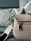 Taske NIMA med lux rem - Beige læder - VIAMAJA.DK