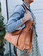 Taske Ofelia - Big Cognac - VIAMAJA.DK