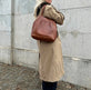 Taske Raw Vintage cognac - VIAMAJA.DK