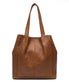 Taske Raw Vintage cognac - VIAMAJA.DK
