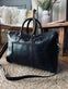 Taske Spencer - Black leather - VIAMAJA.DK