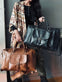 Taske Spencer – Cognac leather - VIAMAJA.DK