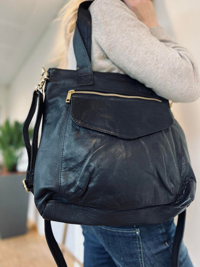 Taske - WORK LADY i blødt skind - VIAMAJA.DK