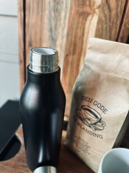 Termoflaske 450 ml – Black - VIAMAJA.DK