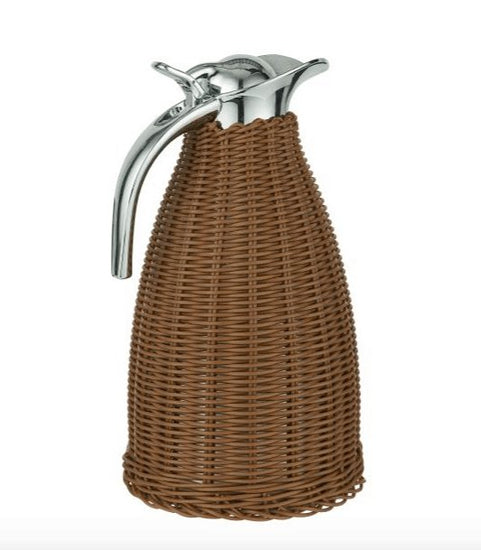 Termokande brun polyrattan flet - VIAMAJA.DK