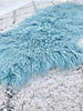 Tibetansk lammeskinn - Turkis - 2.Sortering