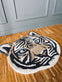 TIGER HOVED I ULD - 50X50 - VIAMAJA.DK