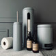 Toilet sæt med 3 dele - Duset blå - DEMO - VIAMAJA.DK