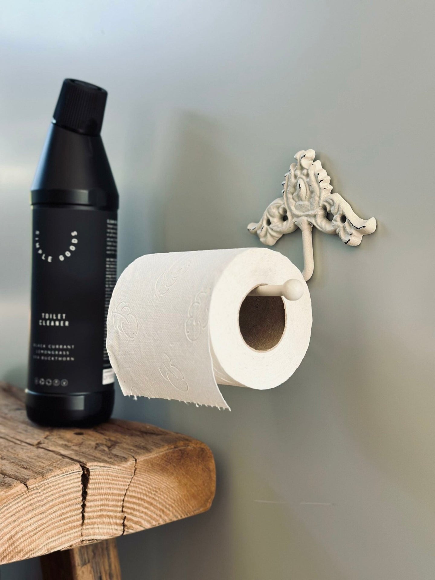 Toiletrulleholder Antique creme - VIAMAJA.DK