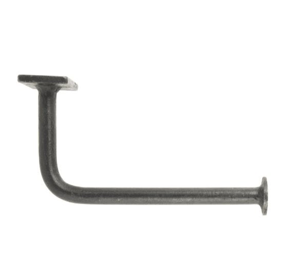 Toiletrulleholder i rå jern - industrielt design  - VIAMAJA.DK