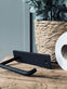 Toiletrulleholder i sort jern - VIAMAJA.DK