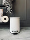 Toiletspand – Hvid - VIAMAJA.DK