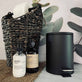 Toiletspand med softclose låg - Sort 3 liter - VIAMAJA.DK