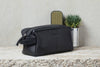 Toalettveske Black Leather