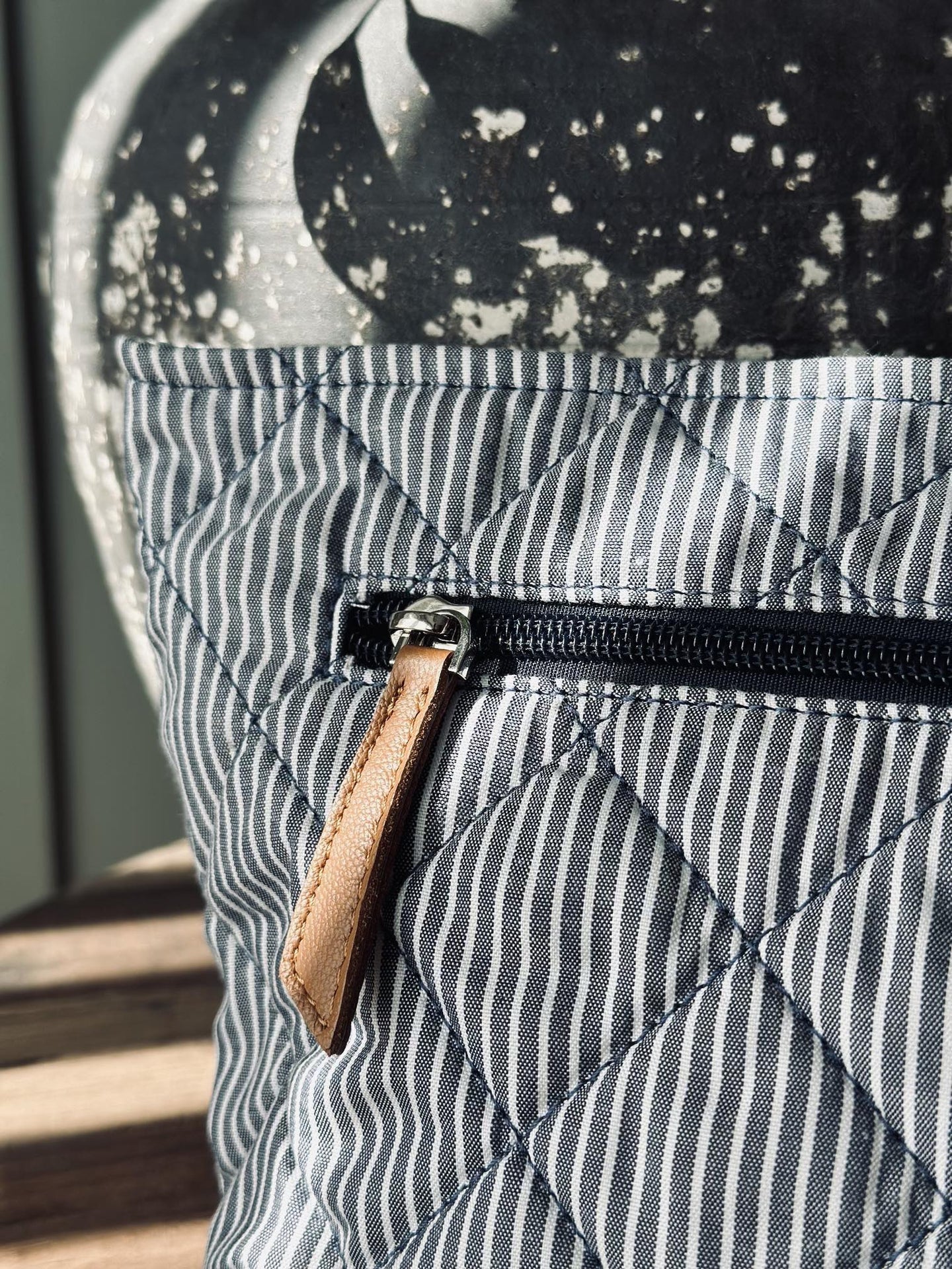 Toilettaske / clutch – Stribet - VIAMAJA.DK
