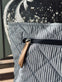 Toilettaske / clutch – Stribet - VIAMAJA.DK