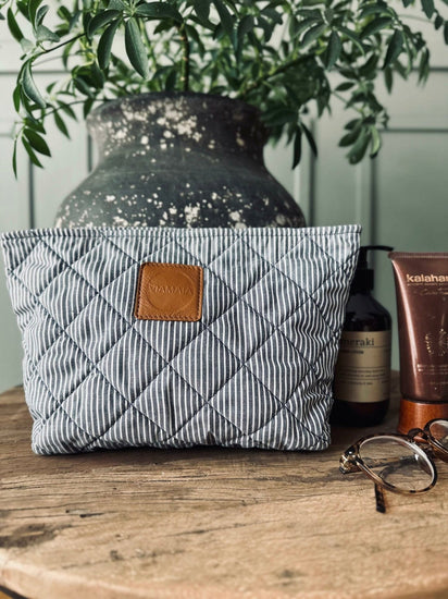 Toilettaske / clutch – Stribet - VIAMAJA.DK