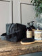 Toilettaske - Kanvas Black stone - VIAMAJA.DK