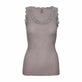 Top med blonde – Beige L/XL - VIAMAJA.DK
