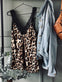 Top med blonde – Leopard / beige - VIAMAJA.DK
