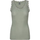 Top med blonde – Lys Army S/M - VIAMAJA.DK