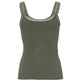 Top med blonde Økotex Military – Mikrofiber - VIAMAJA.DK