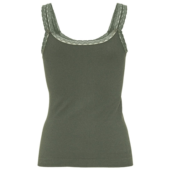 Top med blonde Økotex Military – Mikrofiber - VIAMAJA.DK