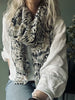 Skjerf Black batik