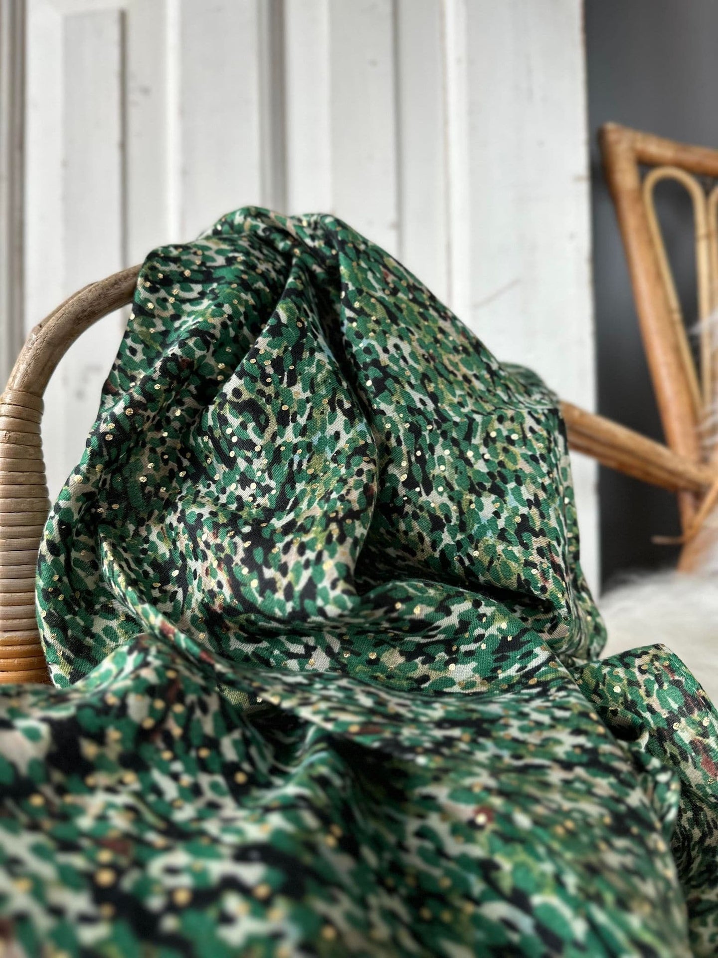 Tørklæde - Forest green - VIAMAJA.DK