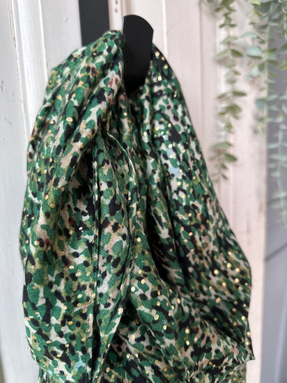 Tørklæde - Forest green - VIAMAJA.DK